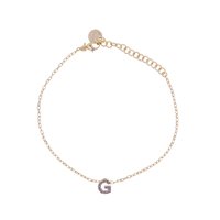Bracciale Rue des Mille Donna in Argento BRZ-011 INIZ AU G - BRZ-011 INIZ AU G